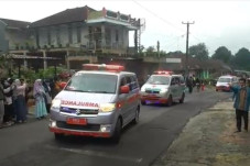 Jenazah Korban Bus Maut...