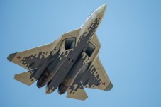 Jet Tempur Su-57 Rusia...