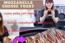 Sarapan Roti Mozarella...