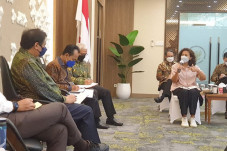 Temui Airlangga Hartarto,...