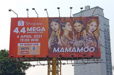 MAMAMOO Meriahkan Shopee...
