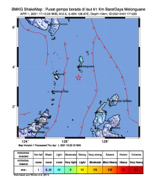 Talaud Diguncang Gempa...