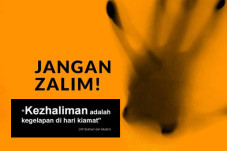 Jangan Berbuat Zalim,...