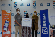 BRI Life Gandeng Aruna...