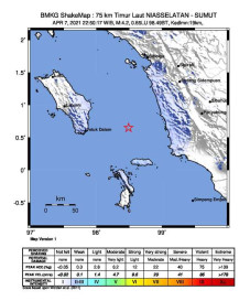 Gempa Tektonik M 4,2...