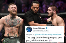 Ejekan Conor McGregor...