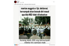 Beredar Foto Hoaks Anggota...
