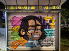 Seniman Mural Bikin...