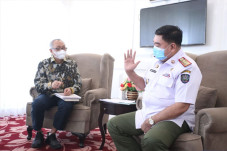 Sekprov Terima Kunjungan...