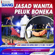 Jasad Wanita Peluk Boneka,...