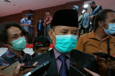 Hadiri Pelantikan Benyamin,...