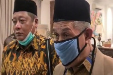 Anggota Linmas Salah...