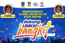 HUT Ke-22, Pemkot Depok...