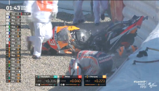 Marquez Kecelakaan di...