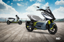 Dua Motor Listrik Husqvarna...
