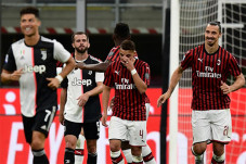 Juventus-AC Milan Saling...