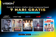 Cuma di Vision+, Daftar...