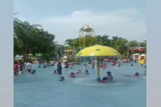 Wisata Air di Sawangan...