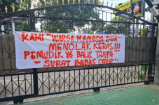 Warga Sawah Besar Tolak...