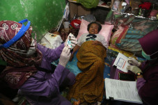 Wajah Sumringah Para...