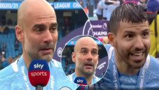 Suara Pep Guardiola...