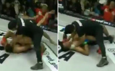 MMA Gempar, Wasit Cekik...