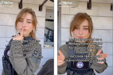 Via TikTok, Tentara...