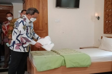 Tinjau Asrama Haji,...