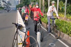 Hari Sepeda Dunia, Anies...