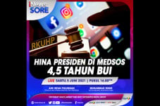 Hina Presiden di Medsos...