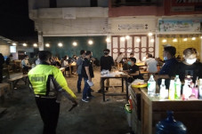 Didatangi Anggota Polres...