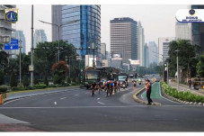 Foto Sepinya Jalur Sepeda,...