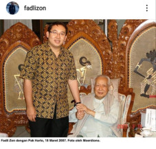 Fadli Zon: Pak Harto...