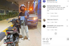 Ditilang karena Masuk...