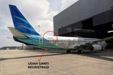 Ada Pesawat Garuda Ganti...