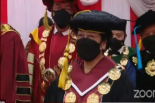 Megawati Tampak Rileks...