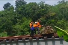 Viral Petugas Rel Kereta...
