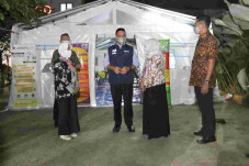 Sambangi Posko PPKM...
