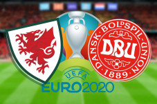 Wales vs Denmark; Duel...