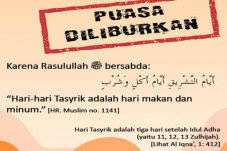 Bertepatan Hari Tasyrik,...