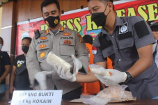 1 Kg Kokain Gagal Beredar...
