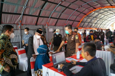 Dukung Acara Vaksinasi...