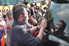 Ada PPKM di Palembang,...