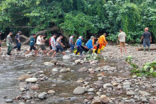Korban Hanyut di Minahasa...