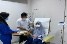 Disuntik Vaksin Nusantara...