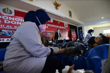 Prajurit TNI AL Donor...