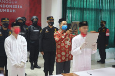 Dua Napi Teroris di...