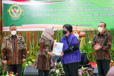 BPK Berikan Opini WTP...