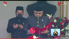 Doa Menag di Upacara...