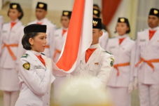 Anggota Paskibraka Gunungkidul...